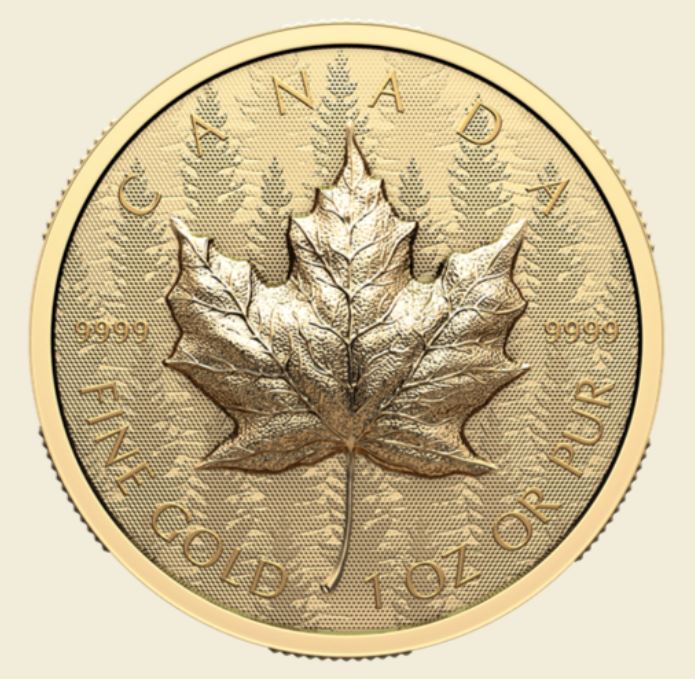 Zlatá mince 1 oz Maple Leaf 2024 - Proof Ultra High Relief - Royal Canadian Mint