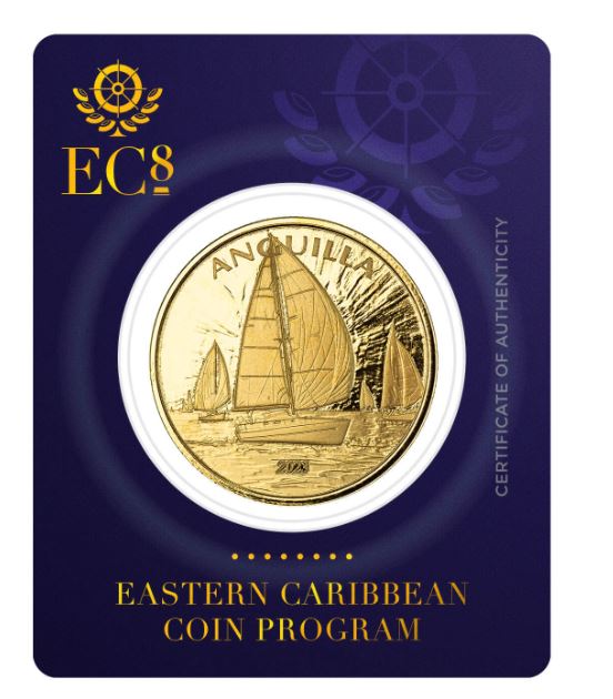 1 oz zlatá mince EC8 Anguilla 2023 PROOF - Scottsdale Mint