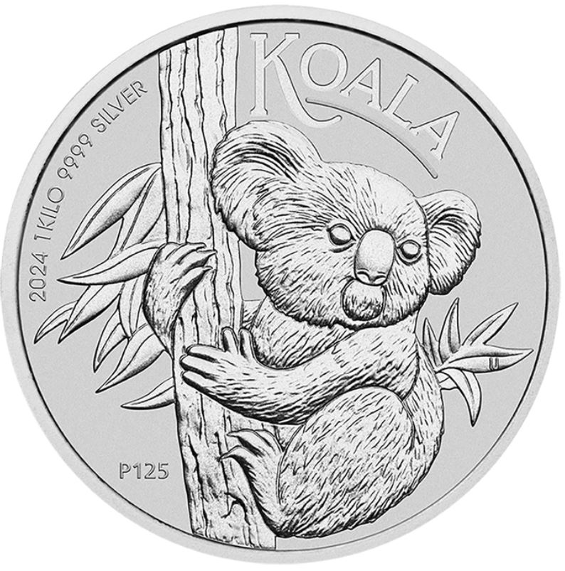 The Perth Mint 1 kg stříbrná mince Silver Australian Koala 2024 Perth Mint