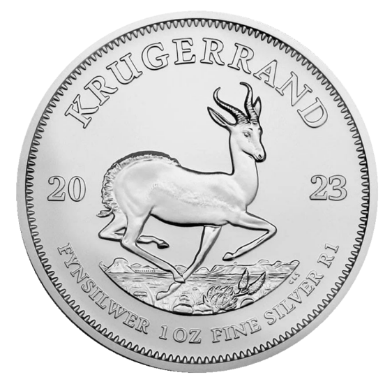Rand Refinery South African Mint 1 oz stříbrná mince Krugerrand 2023 Rand Refinery