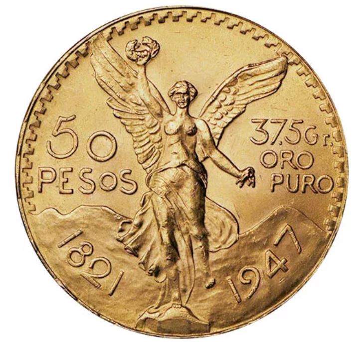 Banco de Mexico Casa de Moneda Mint Zlatá mince Mexiko 50 Pesos Centenario 37,5 g Casa de Moneda Mexico
