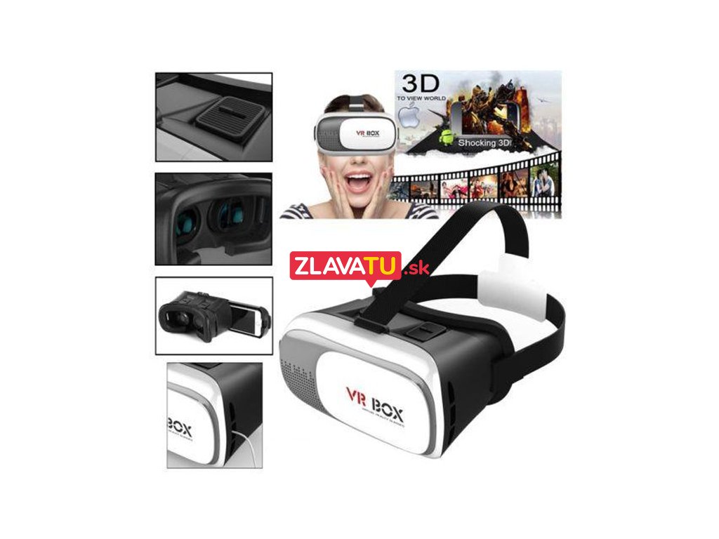 VR BOX 3D virtuálne okuliare VR-X2 - ZLAVAtu.sk - padajúce ceny a zľavy