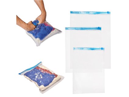 Worki prozniowe rolowane na ubrania 9 sztuk 3 rozmiary 35x50cm 40x50cm 50x70cm 135943