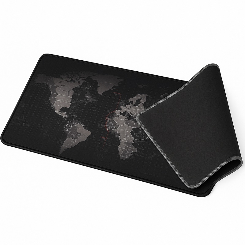 XXL podložka na stôl mapa sveta 40 × 90 cm