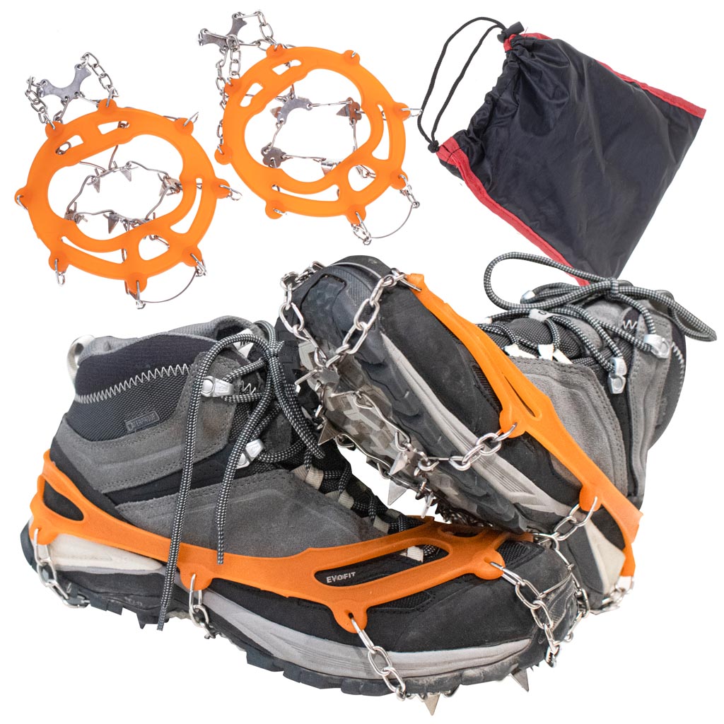 Špicaté reťaze na obuv + kryt