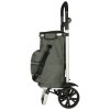 Wozek torba na zakupy na kolkach ze stelazem 100cm szary 172648