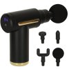 Pistolet do masazu masazer do plecow ciala LED 4w1 czarny 160730