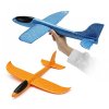 Penové hádzací lietadlo s dlhým doletom (Barvy modrá)