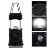 Collapsible 6 LED Solar Outdoor Rechargeable Camping Lantern