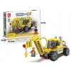 171PCS JIE STAR Toy building block for children Urban construction truck trailer series Rock drill 20505.jpg 640x640