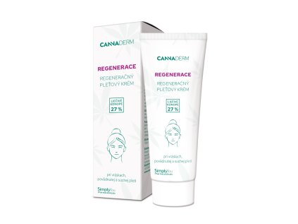Cannaderm Regenerace regeneracni krem 75g SK RGB