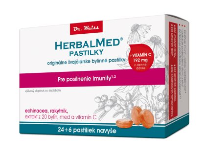 Dr.Weiss HerbalMed echinacea+rakytnik 24+6 NEW SK RGB