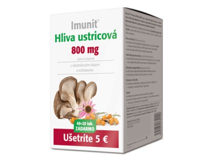 Imunit Hliva ustricová 800mg s rakytn. a echin. 40+20 tob.