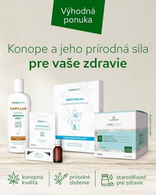 Objavte silu liečivého konope v našich produktoch. Prírodné zložky a účinky konope podporujú vaše zdravie, regeneráciu aj...