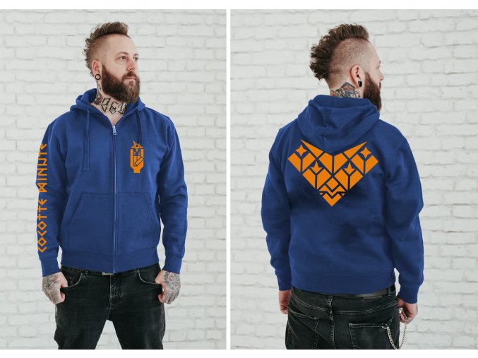 CM2025 TRANSFORMER mikina modra nahled