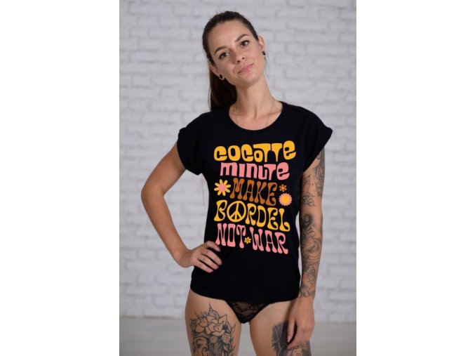 MAKE BORDEL NOT WAR TRIKO (Víly)