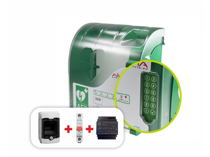 74 3 aed box exterierovy s alarmem aivia 210 out