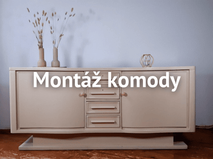 Montáž komody Malacky a Bratislava