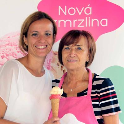 Zuzana s mamou Irenou