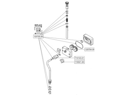 Čerpadlo BV, EASY, MV, ETOIL, MATIC 500