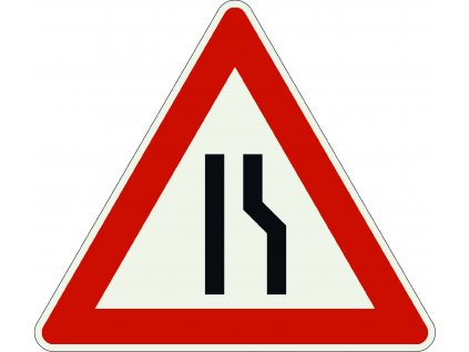 Zúžená vozovka (114)
