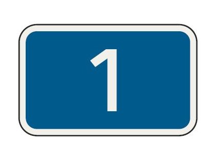 Číslo cesty I. alebo II. triedy (350)