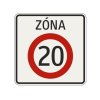 Zóna najvyššej dovolenej rýchlosti (268)