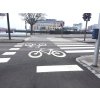 Bicycle Markings Pedestrian Crossing