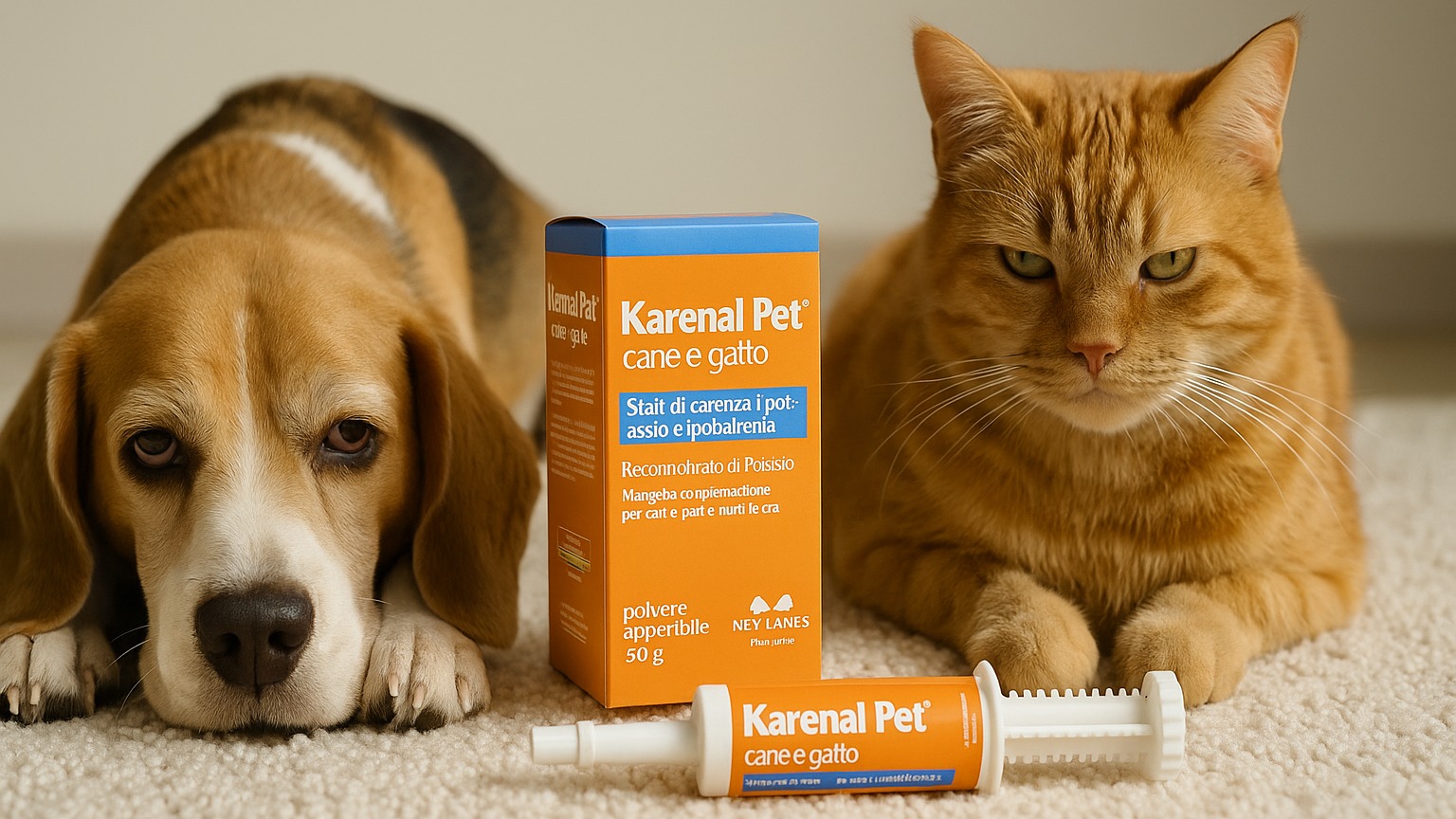 Hypokalémie u psů a koček