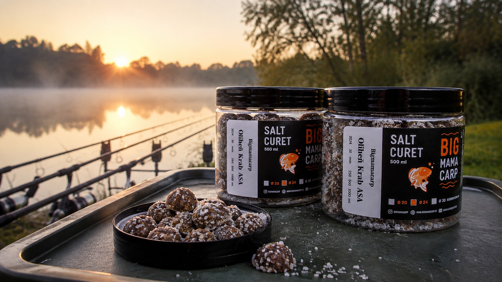 Boilies v soli Extra Hard Salt Cured