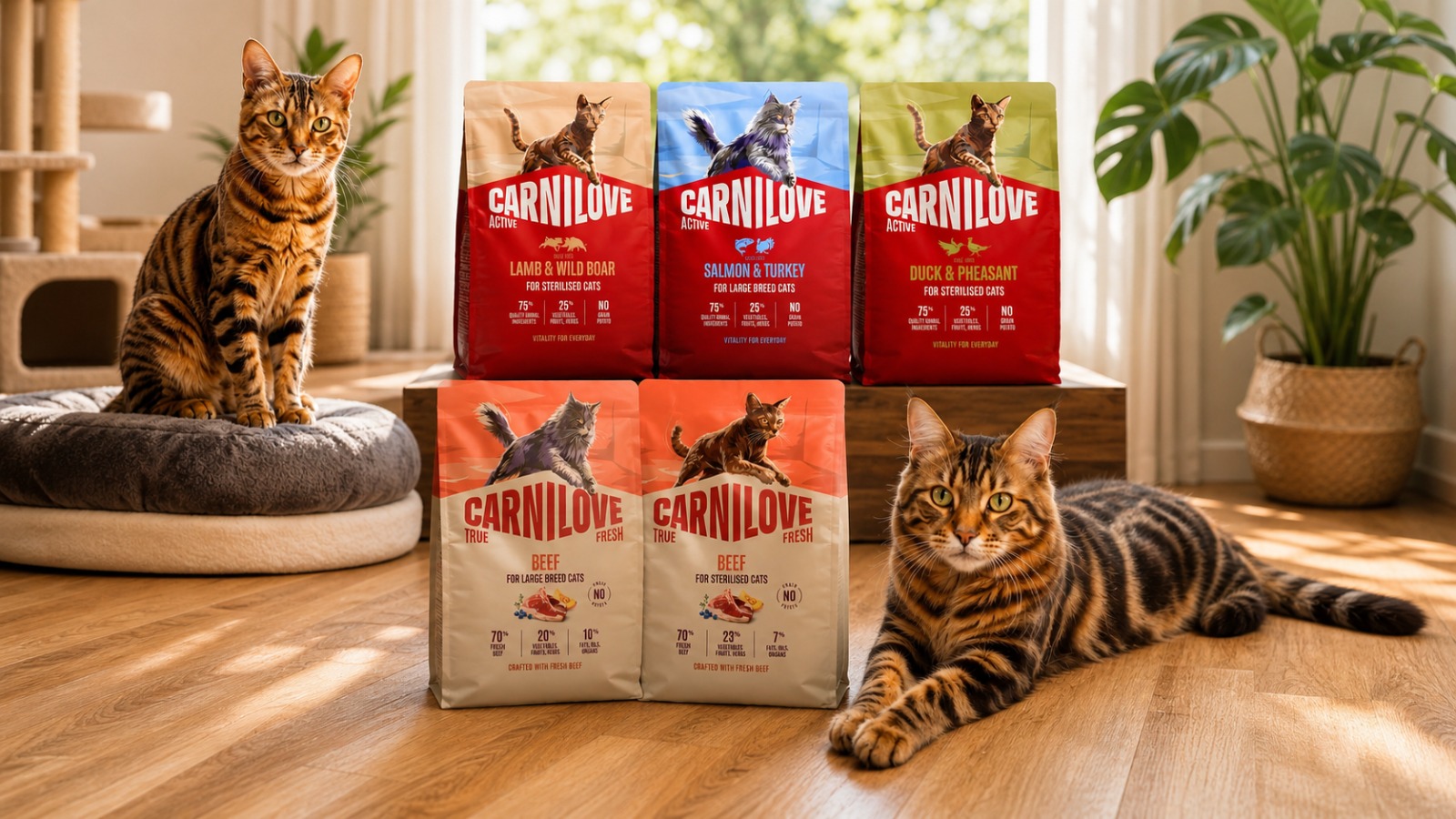 Carnilove granule pro kočky – nové řady