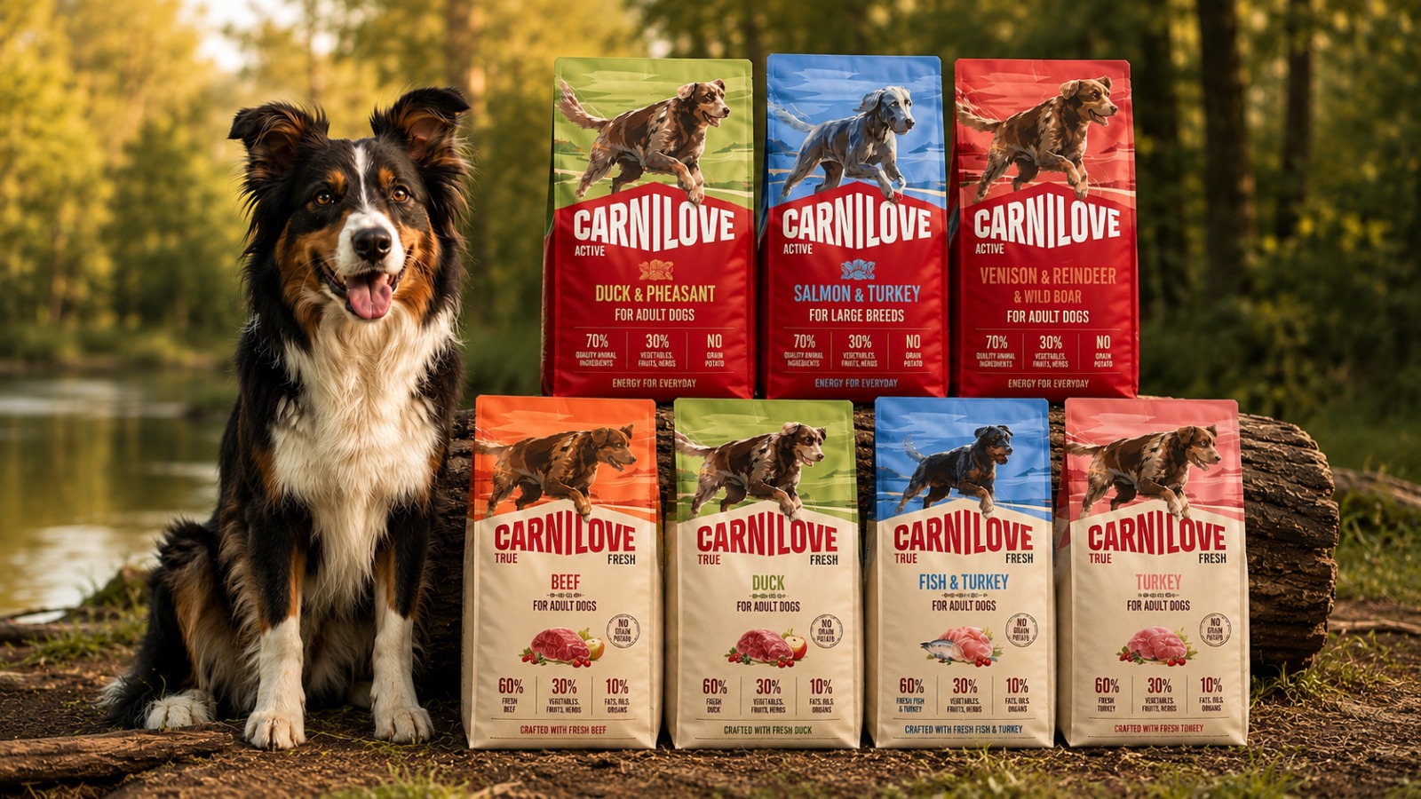 Carnilove granule pro psy – nové řady