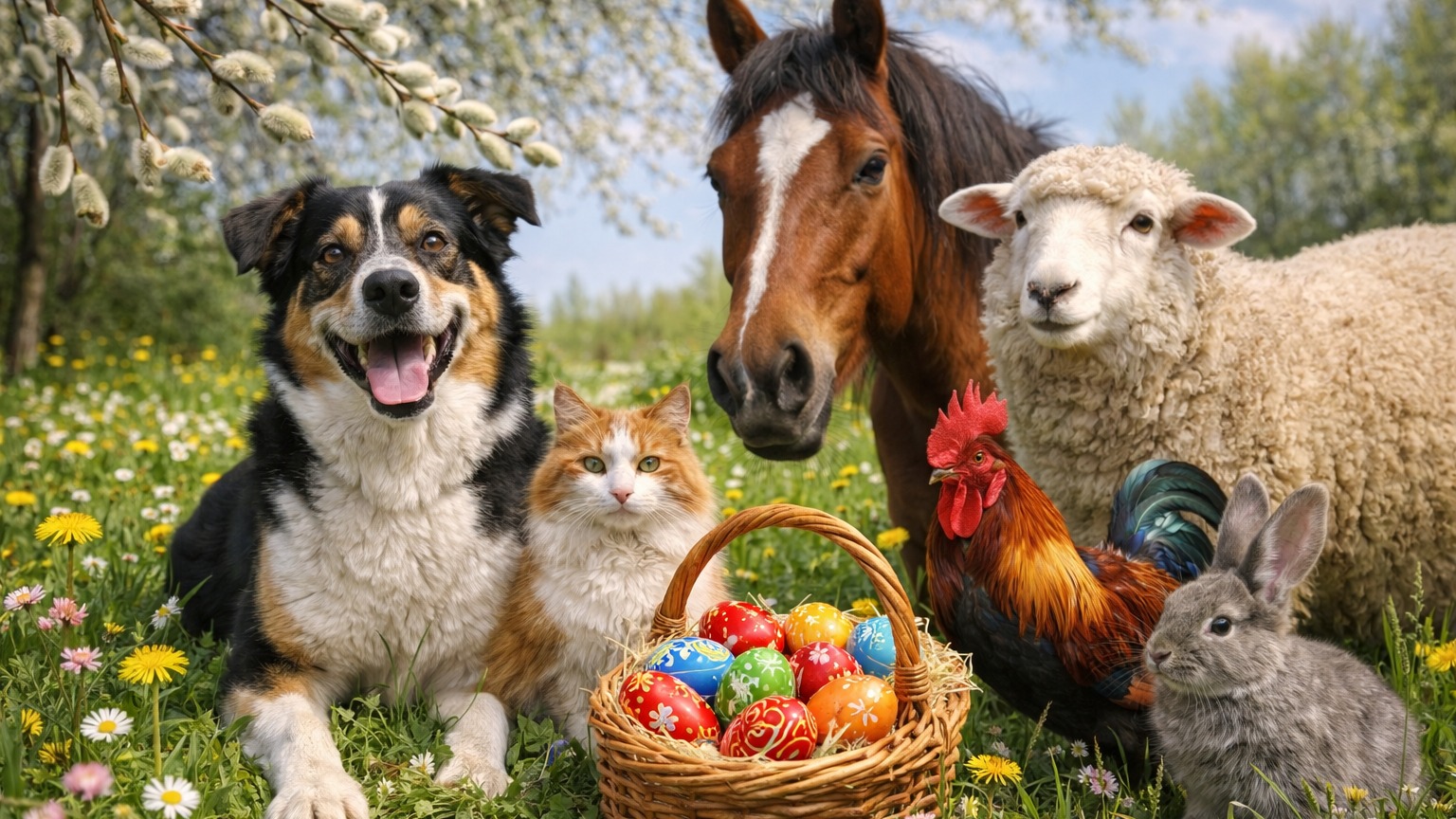 Velikonoce chovatelů a zvířat