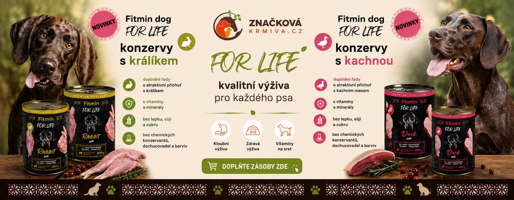 Fitmin Dog - novinky 2026