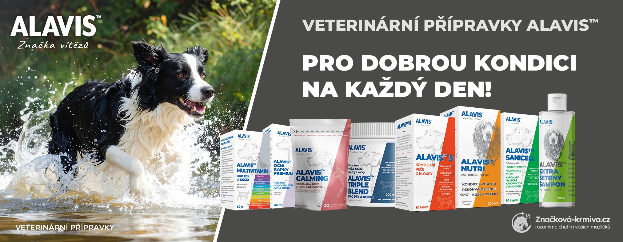 Alavis pro psy jaro - léto