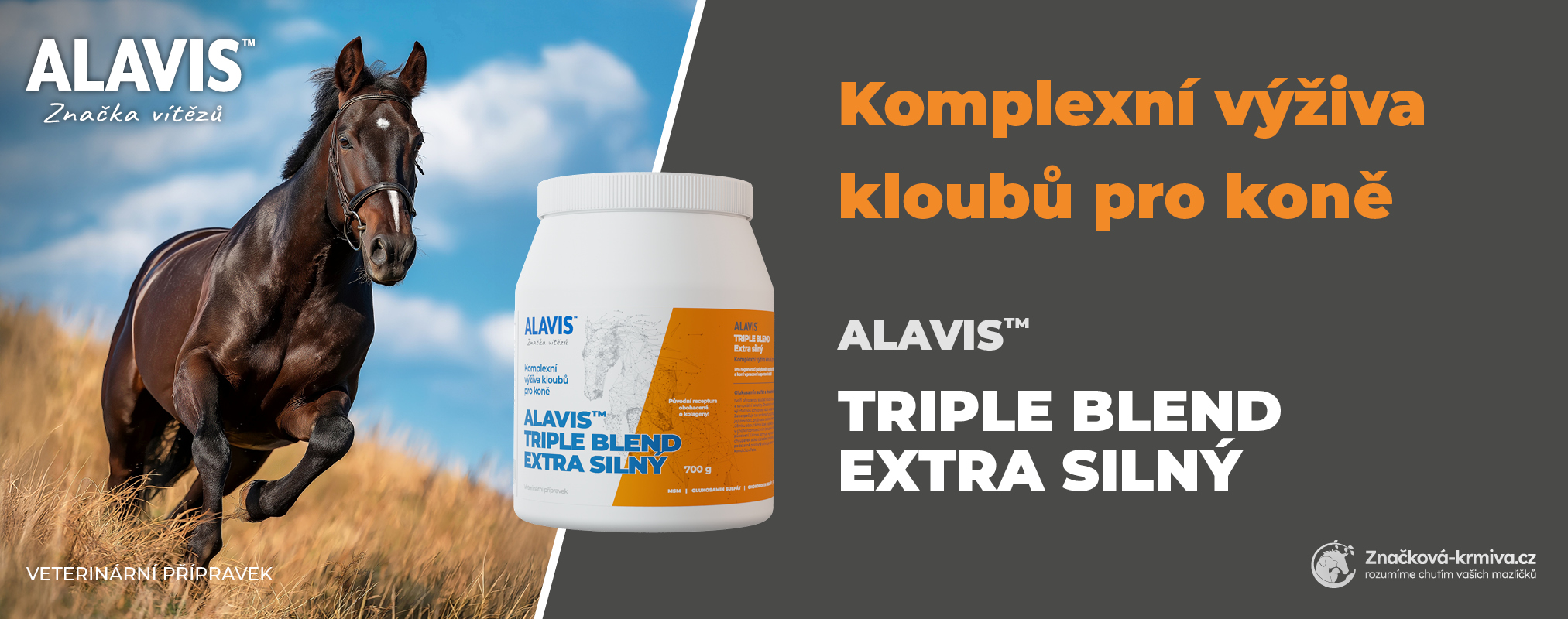 Alavis Triple Blend Extra Silný pro koně