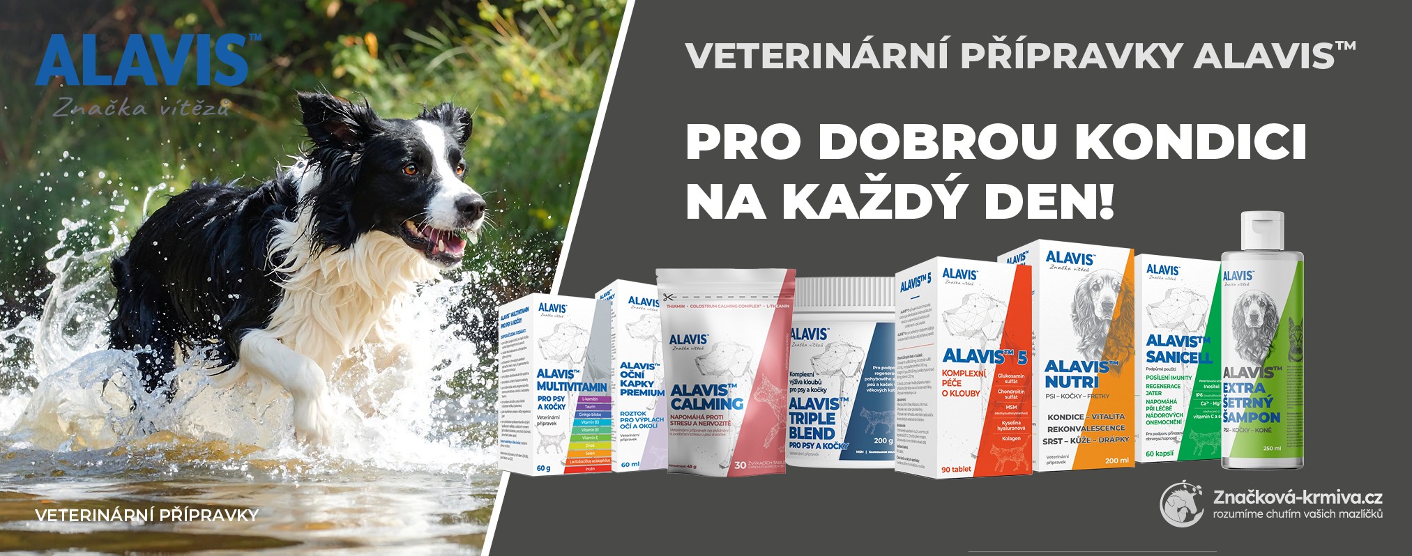 Alavis pro psy jaro - léto