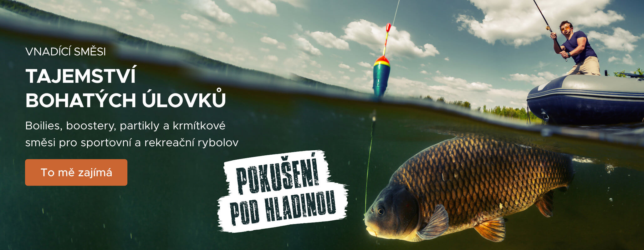 Pokušení pod hladinou - vnadící směsi