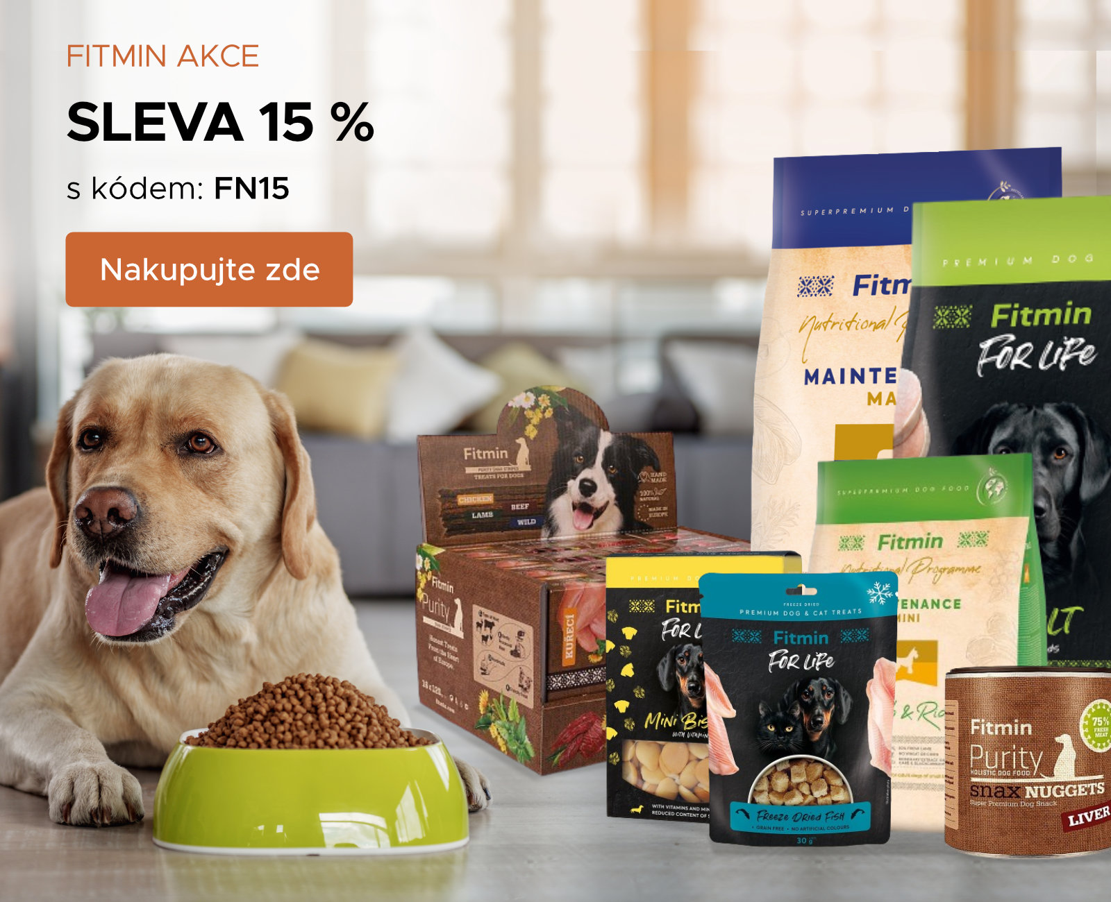 Fitmin sleva 15%
