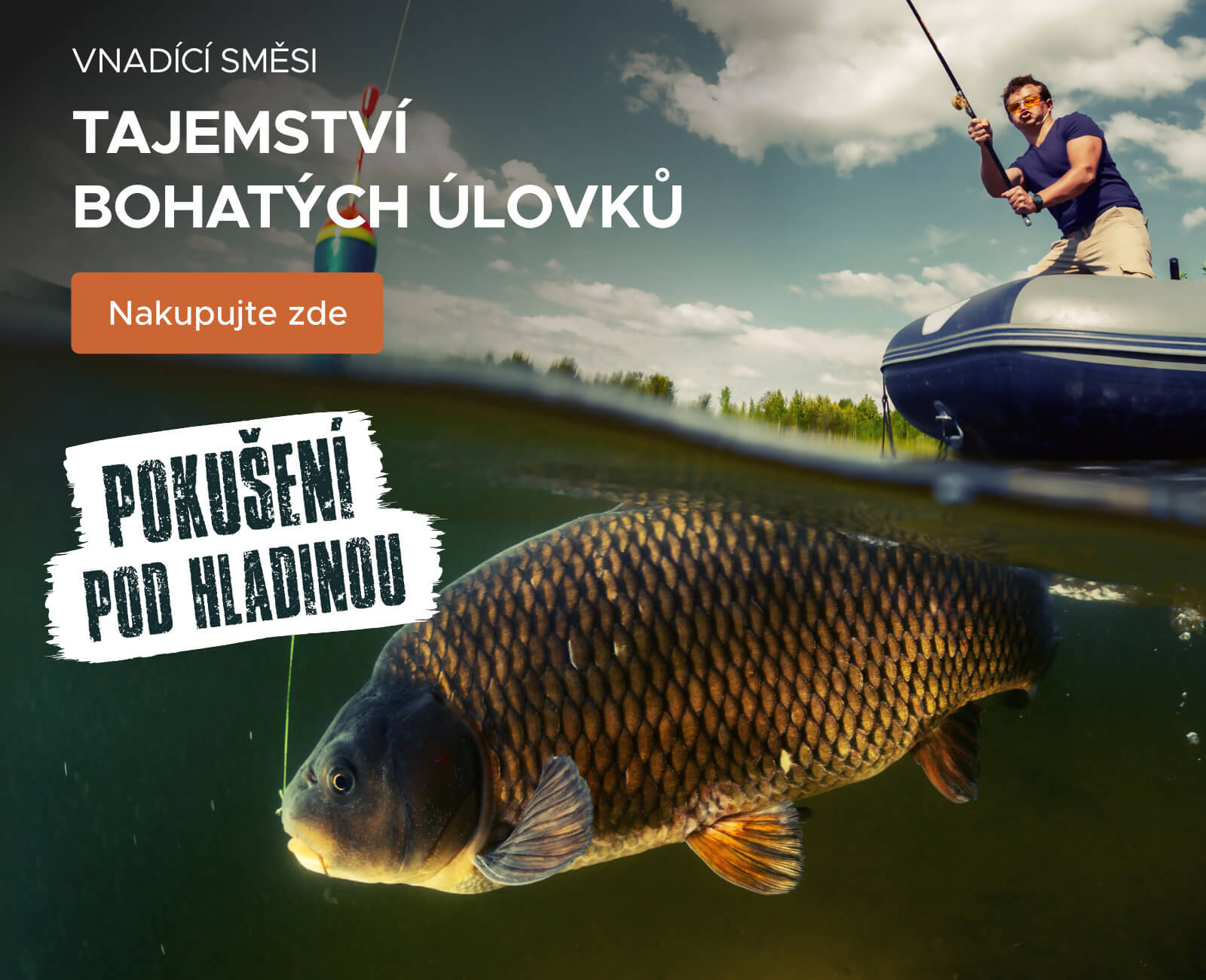 Pokušení pod hladinou - vnadící směsi