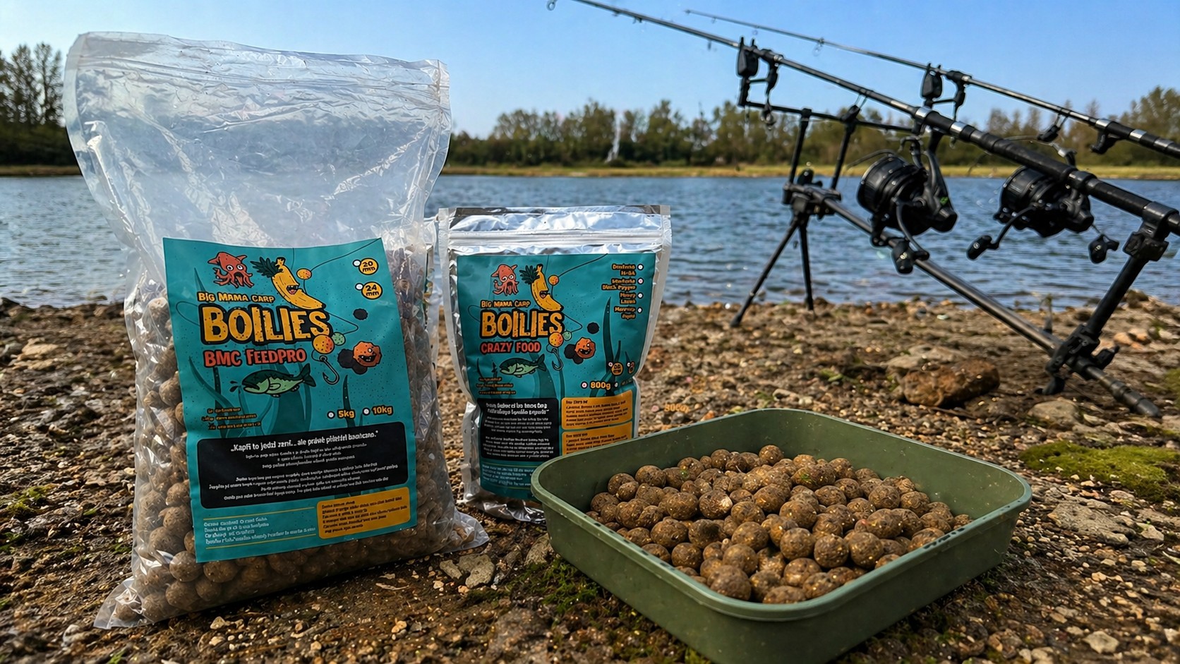 Big Mama Carp boilies – nástraha pro trofejní úlovky - Značková-krmiva.cz