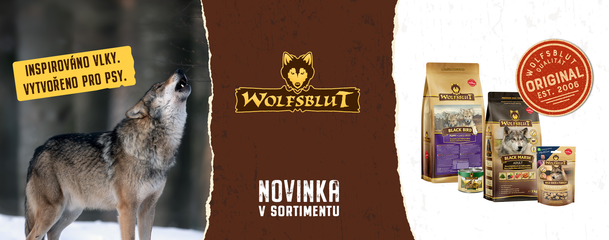 Wolfsblut Dog granule pro psy - Značková-krmiva.cz