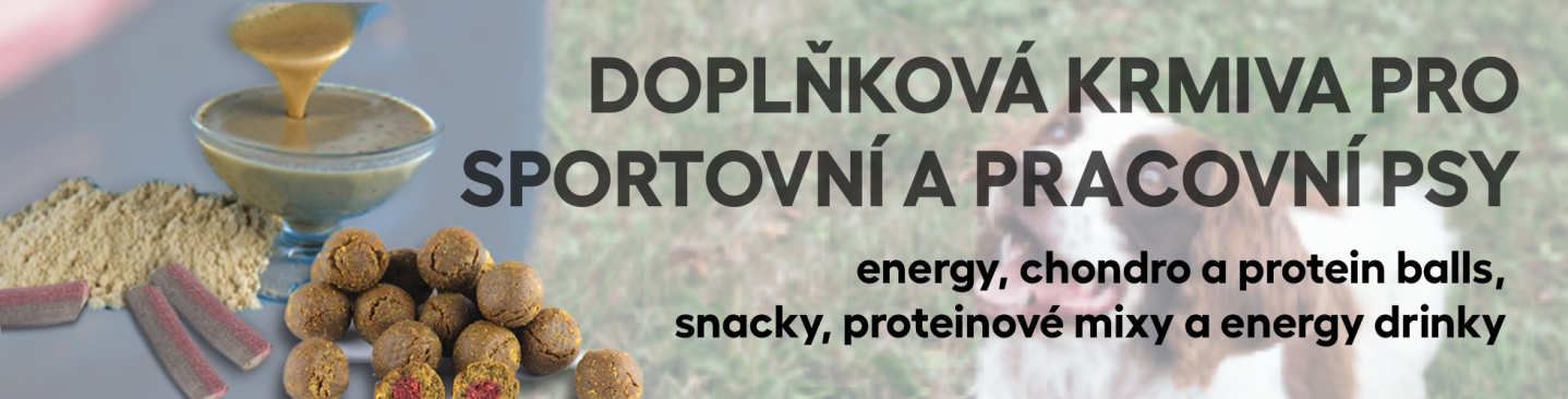 Energie a rekonvalescence pro psy Krmiva Hulín - Značková-krmiva.cz