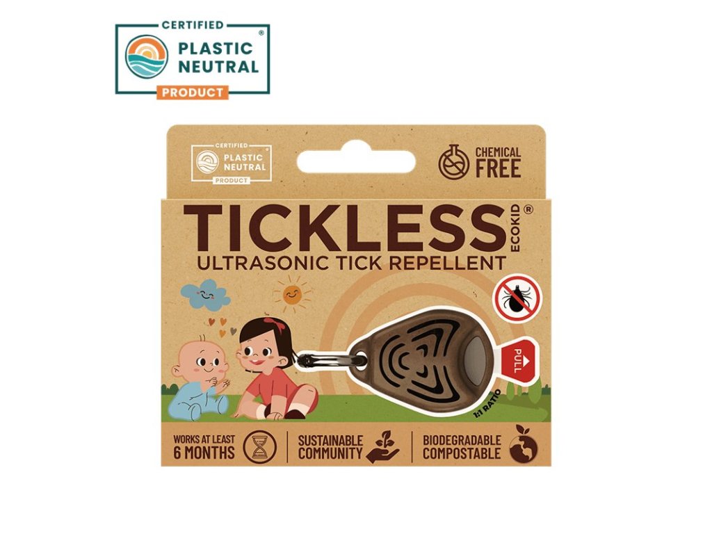 TICKLESS® ECOKid Ultrazvukový odpuzovač klíšťat a blech pro děti