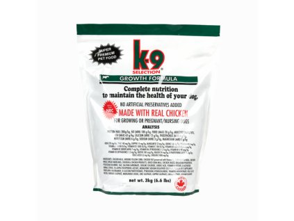 K-9 Selection Growth Formula 3 kg Krmivo, granule pro štěňata a kojící feny
