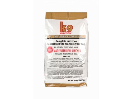 K-9 Selection Lite Senior Formula 12 kg krmivo pro starší psy - kontrola váhy