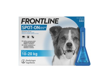 FRONTLINE SPOT ON pro psy M (10 20kg) 3x1,34ml