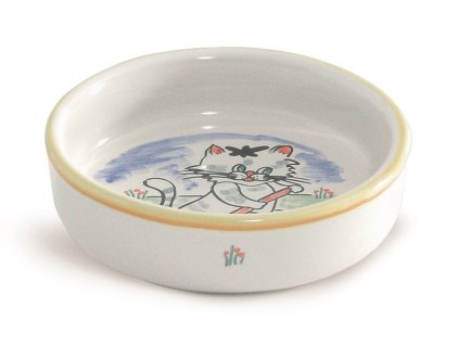 Beeztees Miska s dekorací porcelánová 13cm