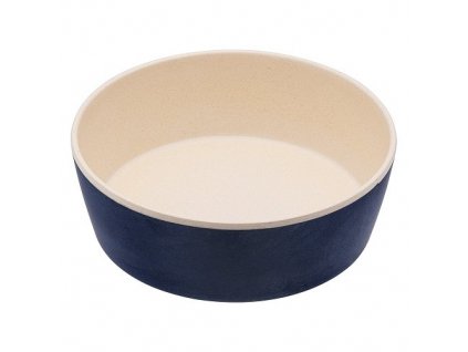 Miska pro psa, BecoBowl - Bambusová-midnight-blue-S