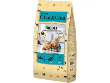 Chat & Chat Expert Adult Tuna & Peas 2 kg